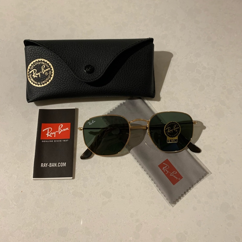 Ray Ban Hexagonal Flat Lens